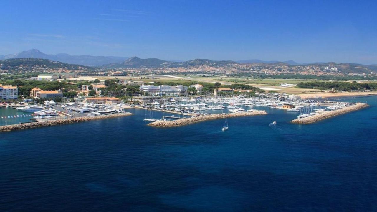 Port La Gavine Vue Mer Hyères Esterno foto